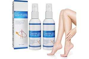 AIZHENQIAN 2PCS 30ML Varicose Treatment Spray, Herbal Vein Healing Varicose Veins Soothing Spray,Varicose Veins Miracle Spray,Varicose Veins Cream Improves Micro-Circulation