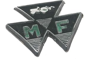 Enfield County anteriore nero, motivo distintivo Massey Ferguson 35 FE35 trattore