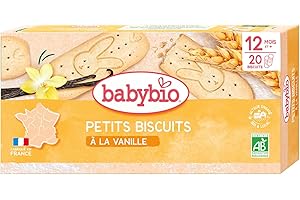 Babybio Petits Biscuits à la vanille 160gr