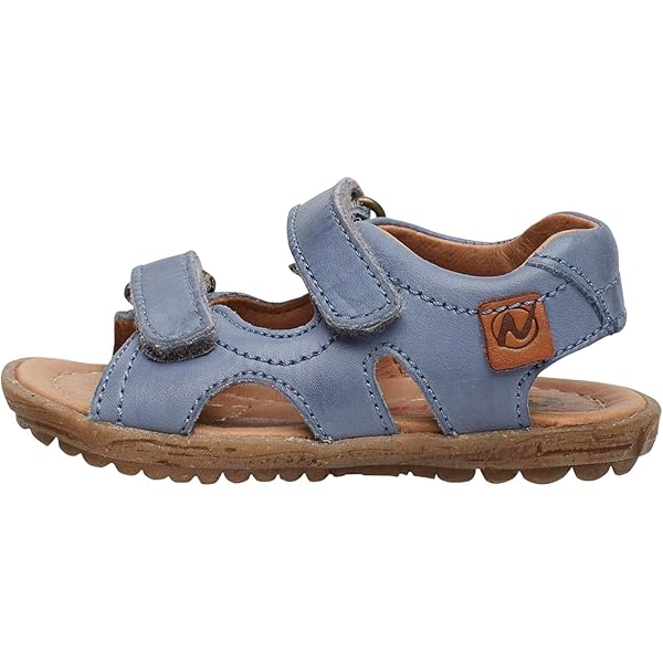 Sandale Fille Bicho Camper - Dessus Cuir, Doublure Peau De Porc, Semelle Caoutchouc - Bride En T, Boucle