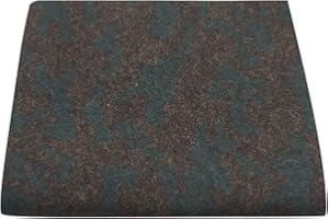 King & Priory Luxury Persian Dark Teal Pattern Pocket Square, Handkerchief