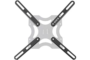 VIVO Stalowe wsporniki adaptera przedłużającego VESA do ekranów 32 do 55-calowego telewizora LCD LED, zestaw płyt do konwersji do VESA do 400 x 400 mm (MOUNT-AD400B)