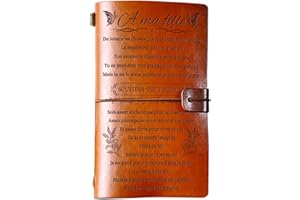 Funnli à Ma Fille Cadeau, Carnet de Notes en Cuir de 144 Pages de Graduation de Noël, Cadeaux d'anniversaire de Graduation pour Fille, Cadeaux pour Fille de Maman Papa, Cadeau 18 Ans Fille