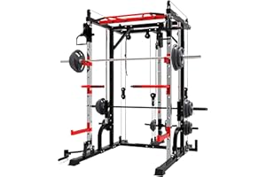 Nordcore Smith Rack – Multifunktional Einstellbare Smith Machine – Multipresse Squat Rack – 110X140X230 cm