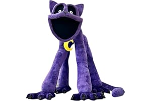 BOSSETY Smiling Critters Plush Toy-Funny Pillow Children's Room Decoration, Series Figure Soulagement de la Pression en Peluche for Les Fans et Les Amis Magnifiquement Cadeaux