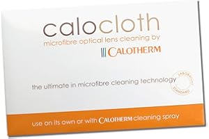 Microfibre Cleaning Cloth – Calotherm Calocloth Pro (8'x6') – Premium Optical Microfiber Cloth for Glasses, Camera Lenses, Screens & Binoculars