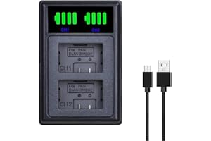 Pickle Power DMW-BMB9 DMW-BMB9E Battery Charger for Panasonic Lumix DC-FZ82, DMC-FZ40, DMC-FZ60, DMC-FZ62 DMC-FZ70, DMC-FZ72, DMC-FZ100, DMC-FZ150, DMC-FZ45 FZ48 FZ80 FZ85