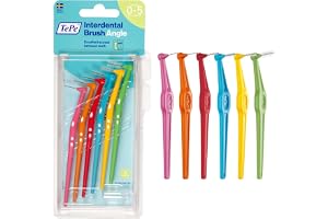 TePe Angle Vinklad Mellanrumsborste Mixpack, 0.4-0.8mm/ISO 0-5, 6-pack