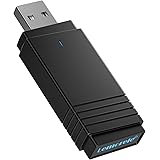 Lemorele Clé WiFi Bluetooth 5.0 Puissante 1200Mbps USB 3.0 Carte WiFi 802.11ac Adaptateur WiFi USB Double Bande 2.4GHz/300Mbp