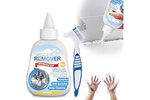 Bellifluous Mould Remover Gel, 220ml Household Washing Machine Mold Removal for Rubber Seals, Kitchen Sinks, Bathroom Tiles, Toilets, Window, Mold and Mildew Removal for Deep Cleaning