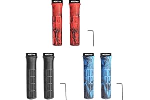ENJOYAA Bicycle Grips Handlebar Grips Bicycle Handlebar with 22 mm Inner Diameter Non-Slip Soft Rubber Cycling Grips Waterproof Handle Cover Universal Kids Bike Grips for Boys and Girls Kids Bike