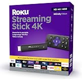 Roku 3820EU Streaming Stick 4K | HD/4K/HDR Streaming Media Player, Black