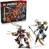 LEGO NINJAGO İkiz Titan Robotları 71870-12 Yaş ve &Uuml;zeri Kız ve Erkek &Ccedil;ocuklar i&ccedil;in Oni Savaş&ccedil;ısı, Kai ve Nya Minifig&uuml;rleri İ&ccedil;