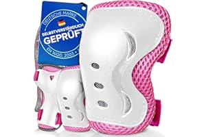 ‎LIEBKERN Liebkern Knieschoner Kinder Schoner Inliner Kinder Knieschützer Inliner Kinder Protektoren Set Schützer Inline Skates Kinder Protektoren Kinder Inliner Schoner Erwachsene Knieschützer Kinder