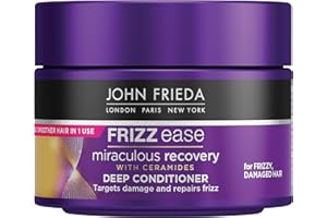 John Frieda Frizz Ease Miraculous Recovery Intensive Deep Conditoner Hair Mask 250ml, White