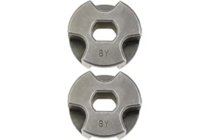 SG Store 2 piñones de motosierra de 6 dientes de 3/8 pulgadas, agujero central de 10 x 8 mm, compatible con motosierra eléctrica Makita DUC256/DUC353/XCU03 OE 221526-1