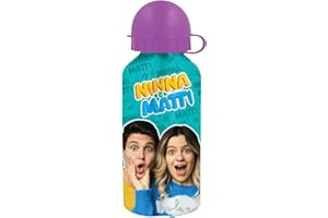 NINNA e MATTI Borraccia Termica per Bambini in Acciaio Inossidabile, 500ml