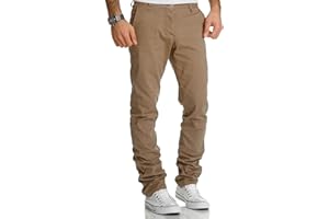 REPUBLIX Herren Regular Slim Stretch Chino Hose Fit R7019