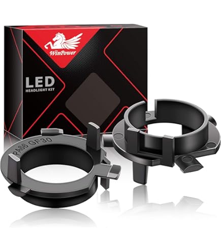 2X SUPPORT ADAPTATEUR Clip Ampoule Phare H7 HID Pour Mercedes EUR 6,73 - FR