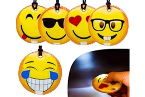 Gifton - Stocking Filler For Women Girl Boy Kids - Icon LED Torch Magnet Real Key Chain Ring - Girlfriend Gift Idea - Novelty Birthday Joke Funny Present for Her Teens - Desk Fidget Toy (1 Pack)