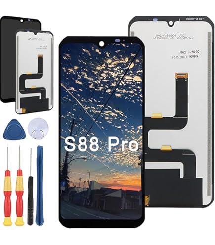 Brotect Pellicola Protettiva Schermo Per Doogee S88 Pro (2 Pezzi) - Trasparente, Antigraffio E Anti-Impronte, Made In Germany