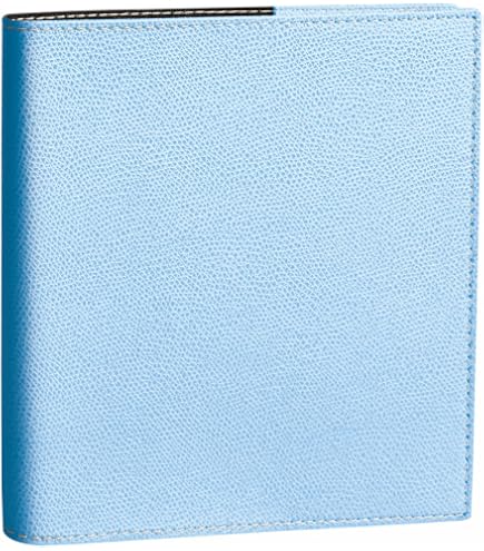 Agenda Semainier EXECUTIF 2025-2026 - Format 16x16 Cm - Couverture Rouge Vermeil Amovible