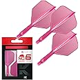 Target Darts K Flex Integrated Dart Flights And Shafts, No.6 | Pack Of 3 K-Flex - No6, Kflex All In One Moulded Dart Flight & Stem Lengths: Short, Intermediate & Medium | Professional Dart Accessories