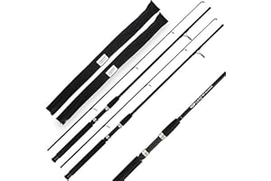 LIDSTERS FISHING SUPPLIES 2 X NGT 6FT STALKER BLACK CARP FISHING ROD 2PC 1.8M STALKING TACKLE