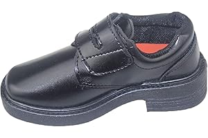 KATCH School Shoes Boys Back to Black Shoes for Boys Smart Boys School Shoes Back to School Boys Shoes Casual Black School Shoes for Boys Kids Trainers Black Trainers Kids