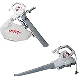 IKRA Elektro 3in1 Laubsauger Laubbläser Laubhäcksler ILS 3000 E inkl Fangsack 55l Blasgeschwindigkeit 300 km/h 3.000W