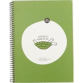 Hisli Şeyler 80 Yaprak Kareli Hafif Kağıt Stickerli Defter, D&uuml;zelicez, 18.5x25cm