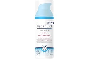 Bepanthol Derma Reparadora Crema Facial Hidratante De Día, Piel Muy Seca Y Sensible, 50 Mililitros