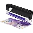 Safescan 40H Portable Counterfeit Money Detector - Checks Notes, Credit Cards, ID's - UV Money Checker For New Notes - Fake Money Note Checker with UV Light - Suitable for the New King Charles Notes