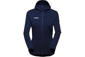 Mammut Aconcagua Light ML Hooded Jacket Women – Damska Bluza z Kapturem | Lekka i Polarowa | Marine, Rozmiar L