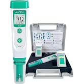 Apera Instruments EC20 EC20 Pocket Conductivity Meter (1% Accuracy, BPB Sensor, Temperature Display, Full Set)