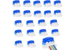 Forhome Cable Connector for Morava 20 Pieces of Cable Connector Waterproof Connecting Clamp for Lawn Robot Lawnmowers Automower Waterproof Connection Terminals Connection Clamp