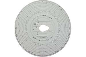 OLSHOP AG 3 Packungen Tachoscheiben Diagrammscheiben bis 180 km/h Tachoblatt Kontrollscheiben 180-24 Fahrtenschreiberscheiben Tachographen