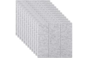 ZOFUN 12 Stück Filz Pinnwand Große, 30x30cm Pinnwand Filz Filzboard Memotafeln Memo Boards Korkplatte Wanddekoration, Bulletin Board zum Selbergestalten für Büro, Küche, Fotos, Memos