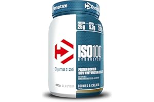 Dymatize ISO 100 Hydrolyzed Cookies & Cream 932g - Whey Hydrolysat + Isolat