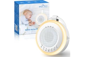 Bärbar Baby White Noise Machine: Easy@Home Hjälp bebisar att sova med vitt brus
