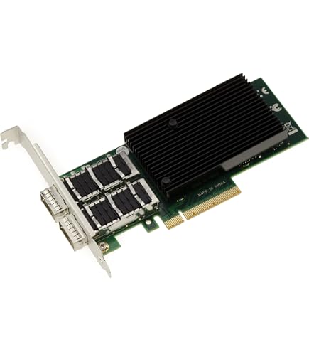 Carte Réseau PCIe Gen 4.0 Dual 100G QSFP28 - Chipset Mellanox ConnectX-5 - 2 Ports 100GbE