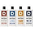 Duke Cannon Supply Co. THICK High-Viscosity Body Wash, 17.5 oz, Grand Slam Bundle Set of 4