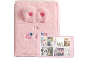 Haowul A5 Plüsch-bindebuch, Fotoalbum, 10 Seiten, Kpop-fotokarten-binderhalter, Buch, Mini-fotoalbum, Kpop-fotokarten-Binder Für Fotosammlung