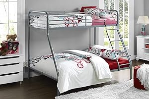 DHP FURNITURE DHP Bunk Bed White Single Over Double