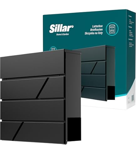 Cassetta Delle Lettere Da Muro In Acciaio Inox - Con Serratura E Targhetta - Foto 13