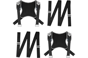 IMZEUS Tragegurte Umzug 2 Personen - Umzugsgurte mit Schaum-Polsterung - 250kg - Schwarz - Ideal für Möbel, Haushaltsgeräte, schwere Gegenstände - Bequem und einfach zu verwenden