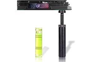 Uyubao NVIDIA GeForce RTX 3090 Supporto Scheda Video, Supporto Scheda Grafica GPU, Supporto GPU, Alluminio aerospaziale anodizzato, L(70mm-120mm)