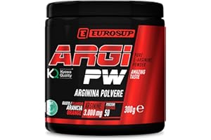 ARGI PW Eurosup - 300g - Arancia - Kyowa Quality® - 100% arginina di origine vegetale da fermentazione