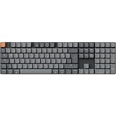 Keychron K5 Max 100% RGB Turkish Red Switch Wireless Carbon Black Mechanical Keyboard