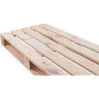 Vinterior Art > Europalette< Flachpalette Palette Neuware Holzpalette 120x60x12,5cm Natur Europaletten